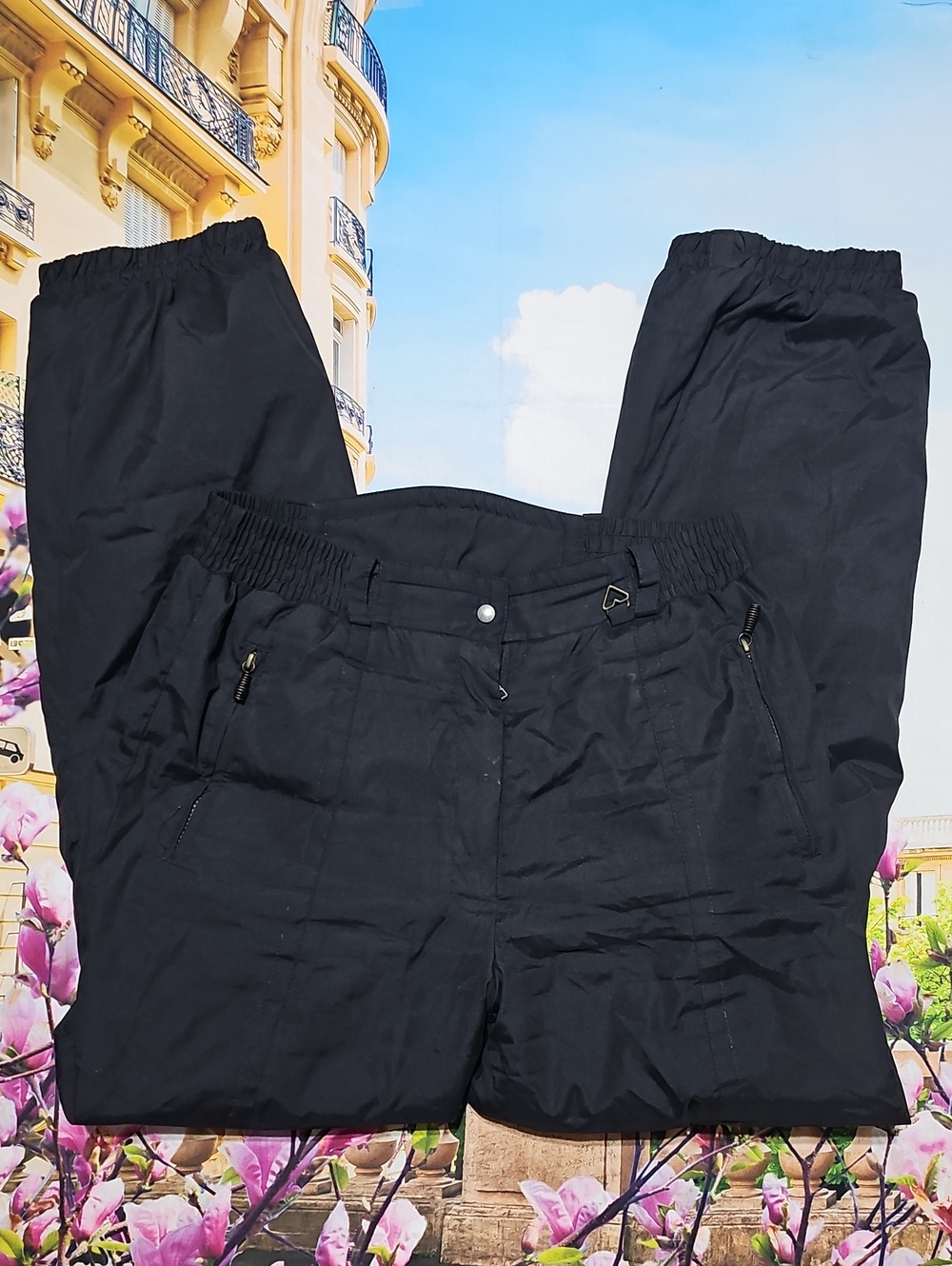 Obermeyer Black Arctic T Insulated High Waist Snow Pants Size 14
